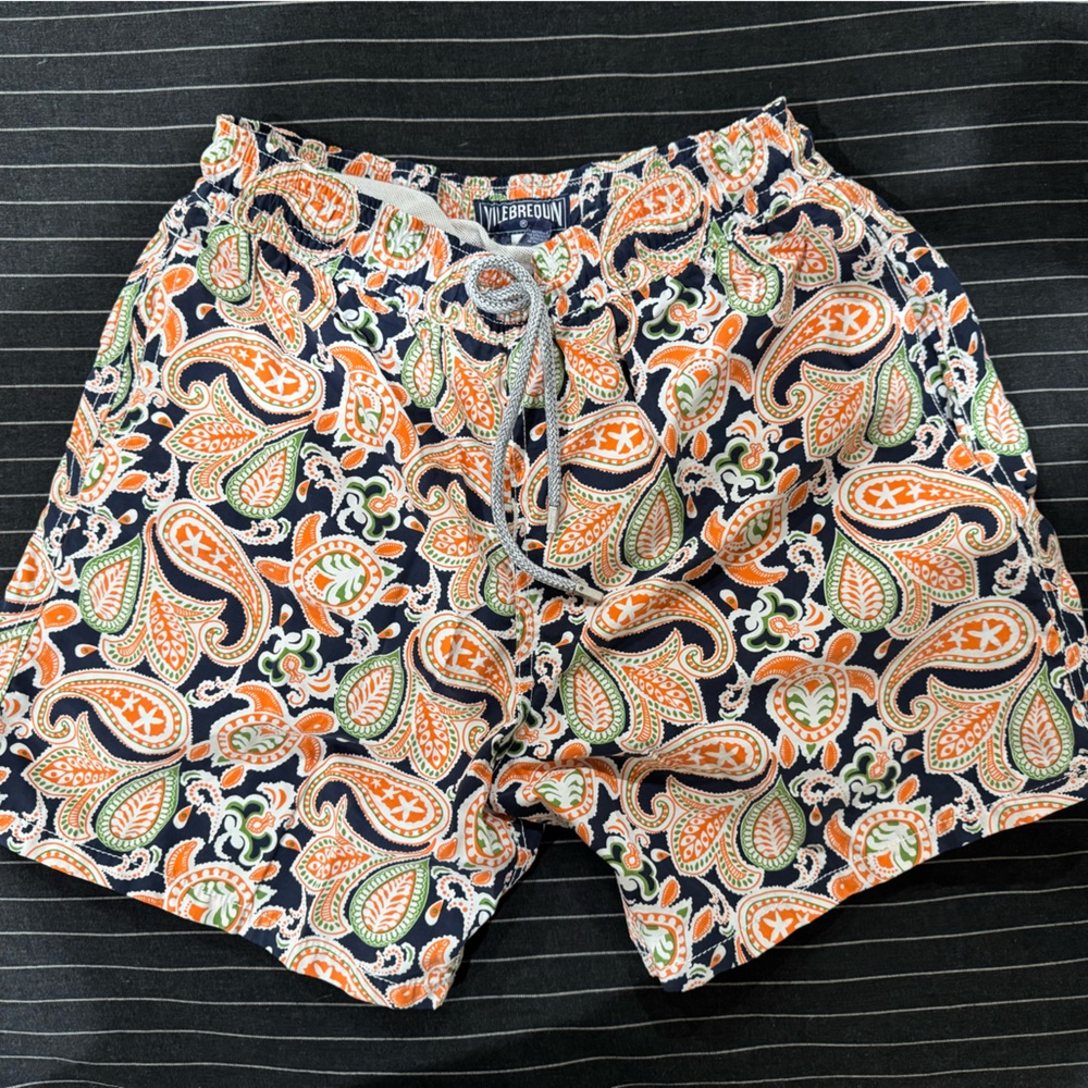 Vilebrequin Multicolor Paisley Swim Shorts